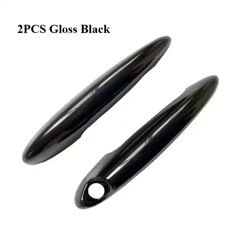 

2 pcs black or carbon fiber door handle cover for Mini Cooper S R50 R52 R53 R55 R56 R57 R58 R59 R61 for BMW Mini Gen 2 R56 Left