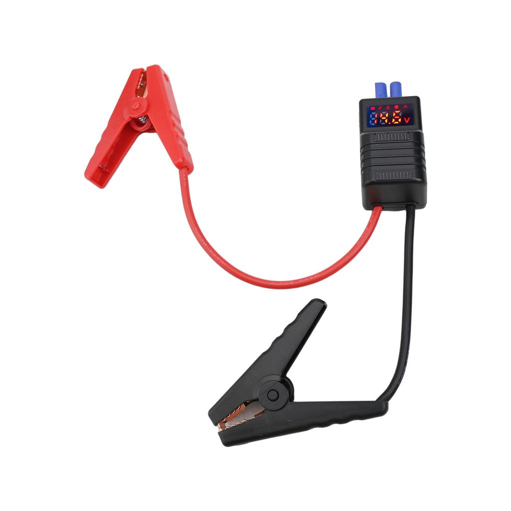 Robust For Jump Starter Cable Clips with Reverse Charge Prevention