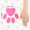 Outus 30 Pcs Paw Print Stickers 6 Inch Large Line Up Spots Dog Paw Floor Stickers Self Adhesive Vinyl Decals Wall Floor Dot Clings Dog Footprint