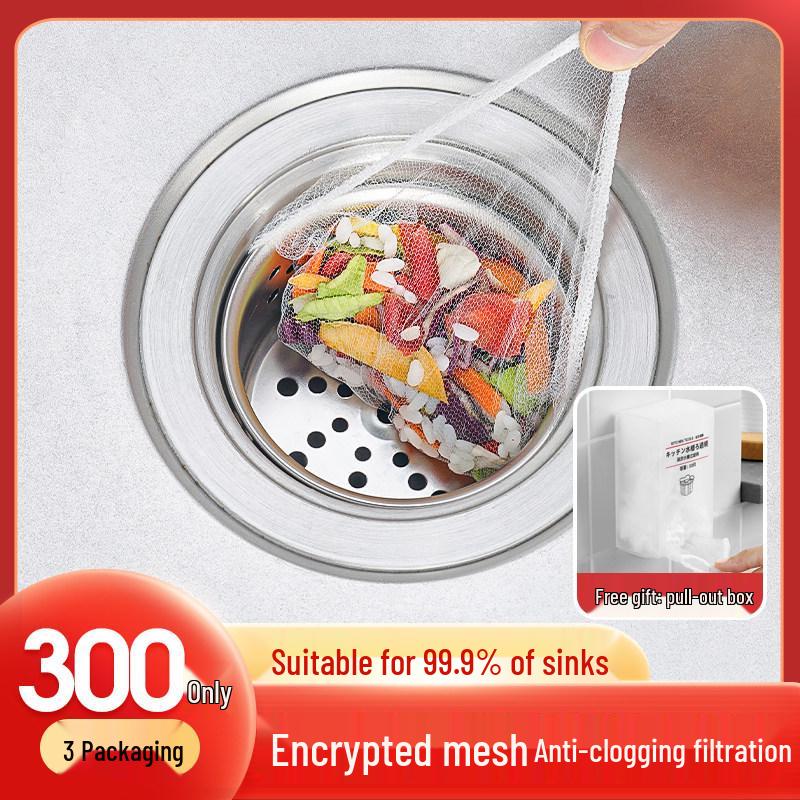 Universal Anti-Clog Disposable Sink Strainer for Kitchen
