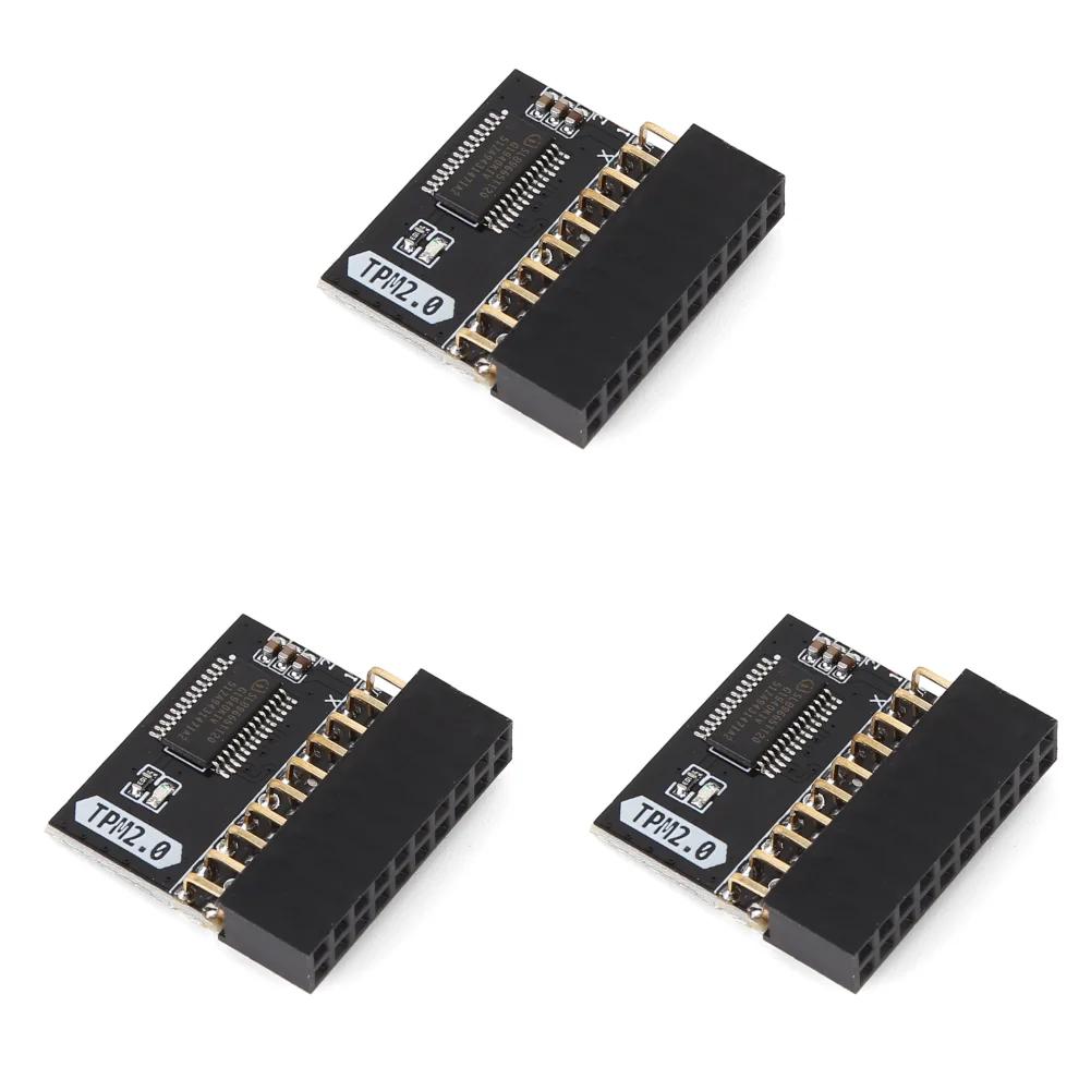 TPM 2.0 Encryption Security Module 20 Pin Motherboard Card 4 GB Professional Audio Equipment for ASUS Gigabyte for WIN11 System