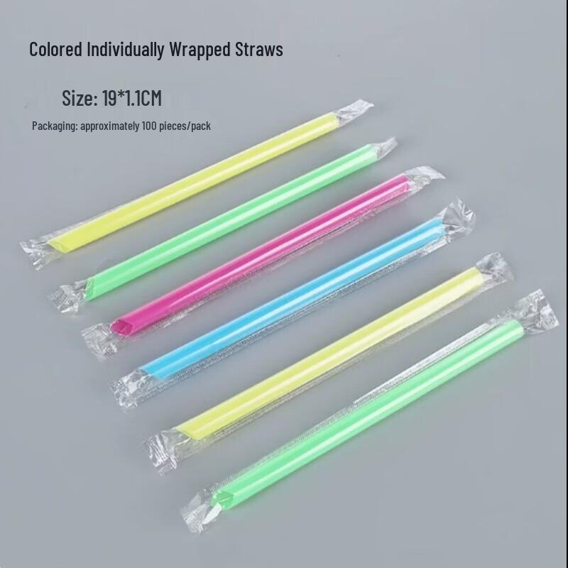 SIVIR Disposable Bubble Tea Straws