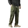 Multi-pocket overalls men's spring and autumn new American trendy brand loose casual pants youth fashion ruffian handsome straight-leg pants