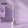 Back Massage Stick Foam Roller 4-Ball Stick, Deep Tissue Muscle Sore Pain Relief Arm Massager, Massager for Leg Belly