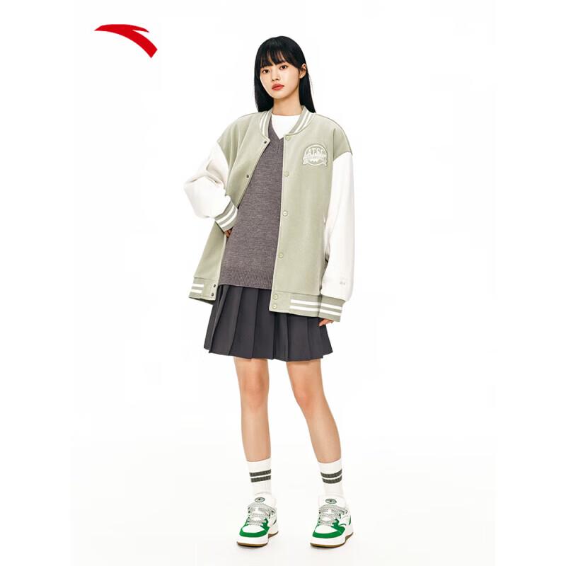 Anta Wang Yibo Retro Baseball Jacket 3XL