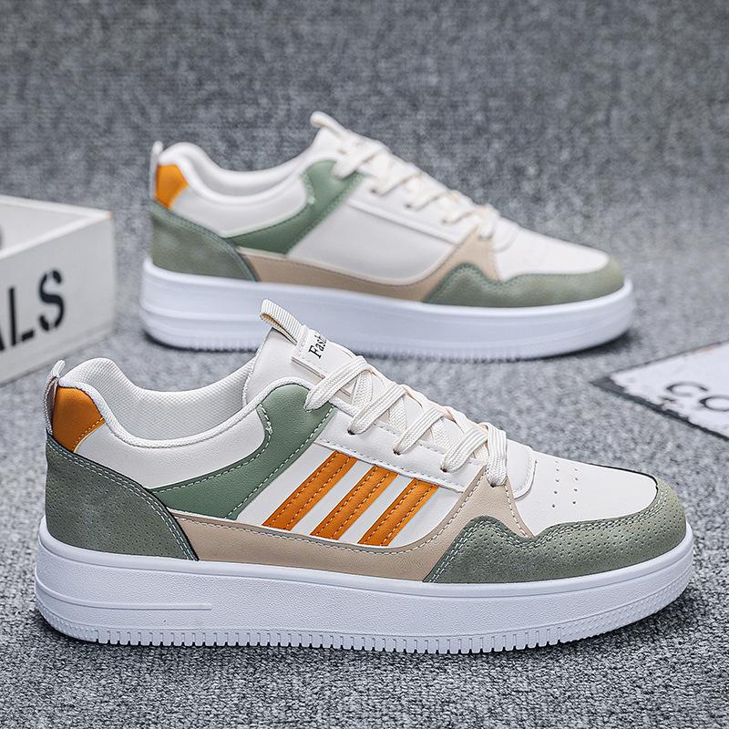 

Маленькие белые туфли 2025 Лето Мужские Молодежные Спортивные Универсальные Кеды Новая Мода Кеды Повседневная Мужская Обувь Студенческая 44