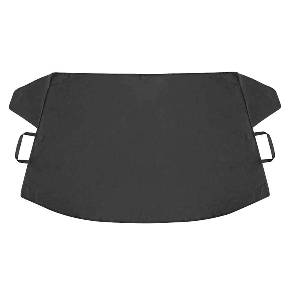 75x42" Car Windshield Snow Cover Ice Removal Wiper w/ Magnetic Edges Protector