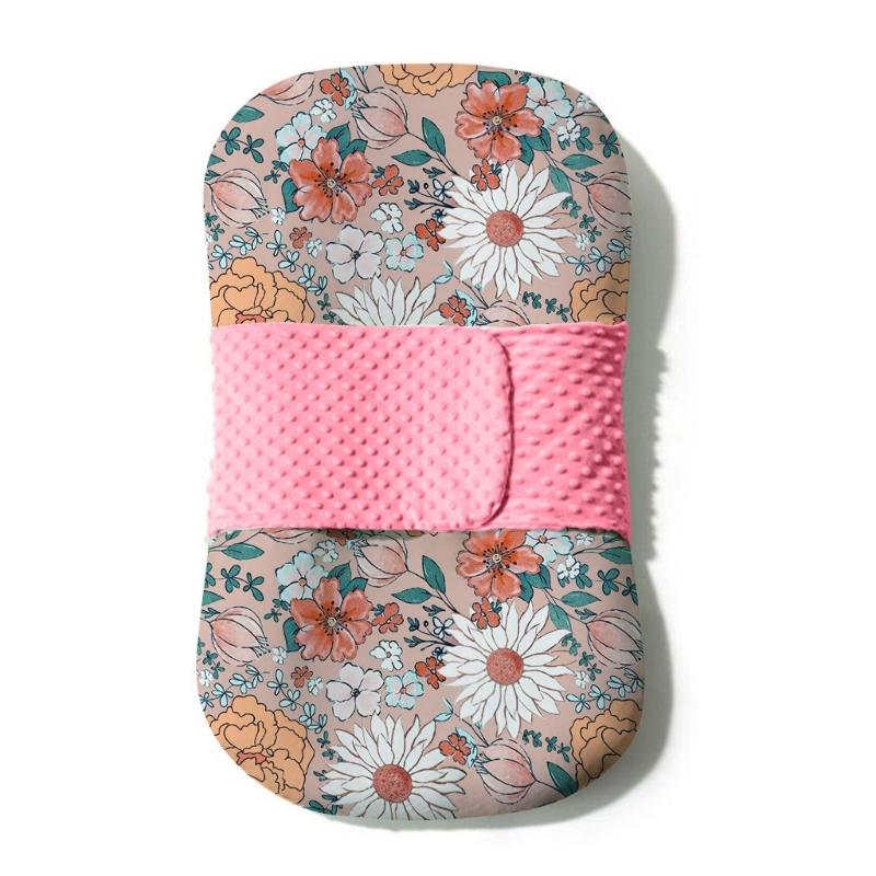 Baby Lounger Newborns Nest for Easy Sleeping Toddlers Bassinet Soft & Breathable Travel Bed Mattress Sleep Essential