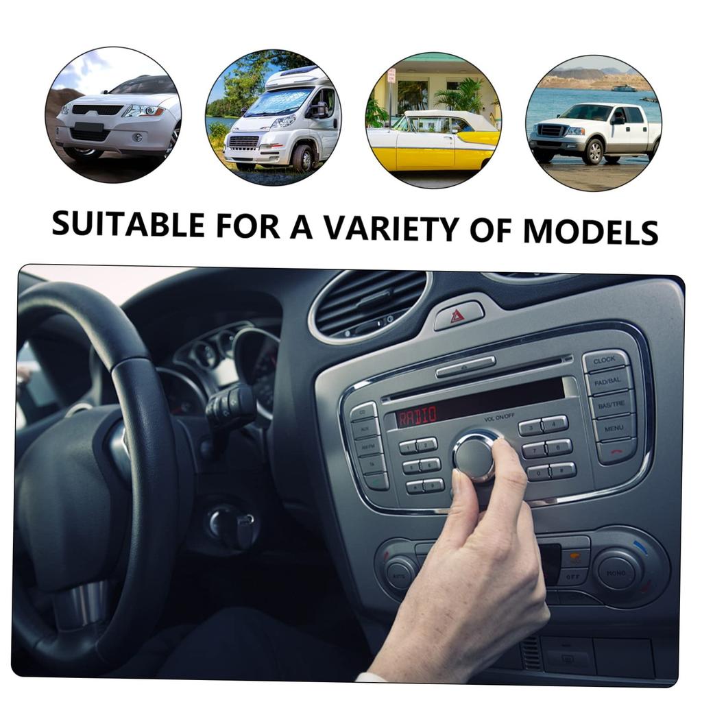 JEWEDECO 4 Pairs Car Speaker Spacer Ring Pair Durable Easy Installation