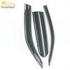 Haima Knight Rain Guards: 3D Stainless Steel Trim & Deflector Stickers for Car Decoration