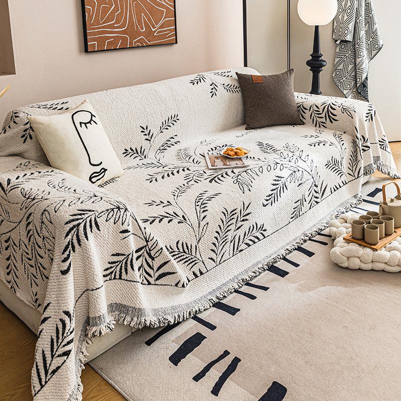 

Фланелевое полотенце для дивана, чехол для дивана, пылезащитный чехол для гостиной, прямой ряд дивана, цельный чехол, ткань, устойчивая к царапинам, подушка 180*130cm