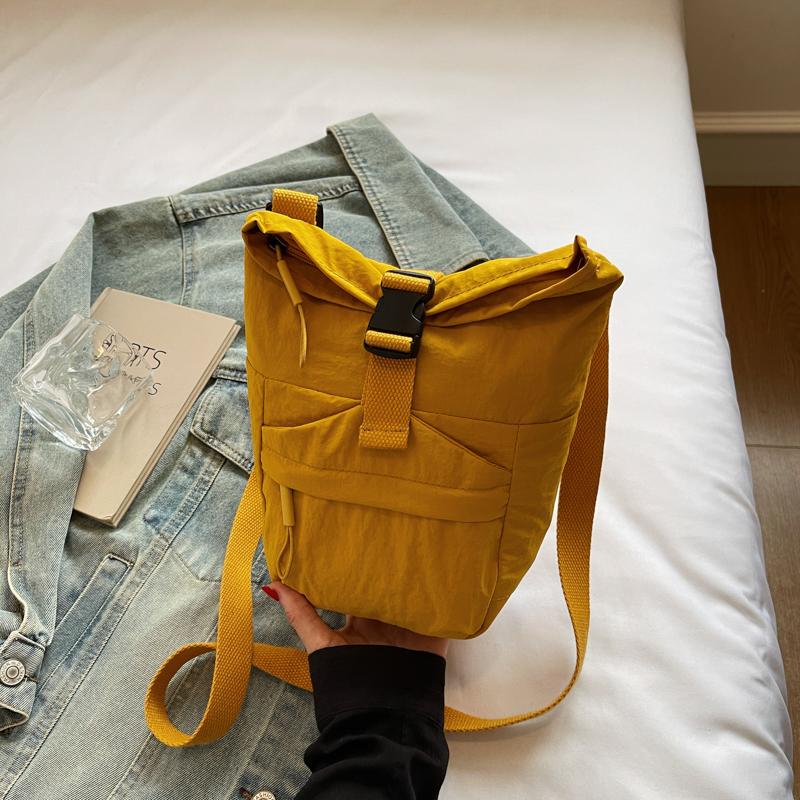 Kleine Tasche Damen Umhängetasche Einfarbig Schultertasche Handy-Tasche