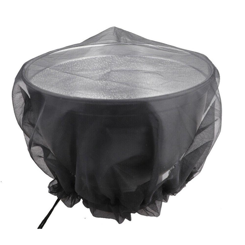 1/2pcs with Drawcord Gardening Tools Catchment Net Filter Screen Protective Cover Rain Barrel Cover