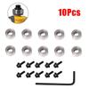 Repairing Repairing Tool Router Bit Bearings Silver