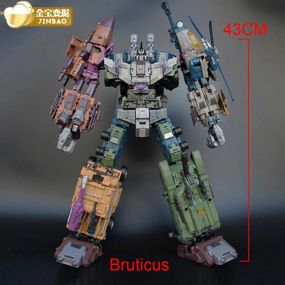 NBK Devastator Transformation Toy Combine Robot JINBAO Predaking Bruticus BMB Volcanicus Computron Figures Action Deformed Model