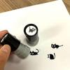 Cute Cartoon Stamps Lovely Small Black Cat Stamp DIY Scrapbooking Decoration Diary Collage Stationery