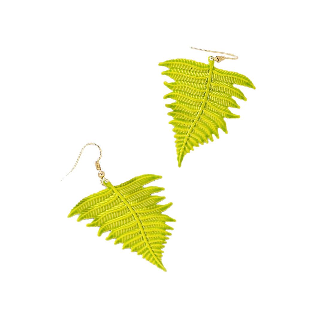 

Модные серьги-подвески для женщин зелёный