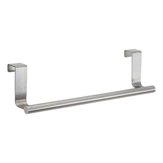 Hanger Punch-free Multifunctional Stainless Steel Towel Over Holder Scarf Hanger for Bathroom