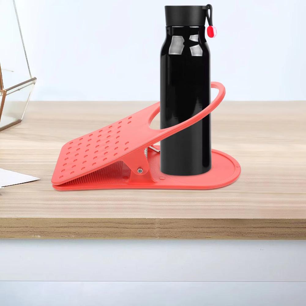 2 szt. Wielofunkcyjny klipsowy uchwyt na kubek do stołu Kreatywny stojak na kubki na biurko Biuro