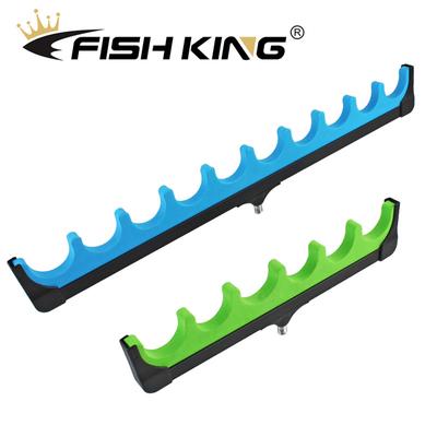 FTK Multi-functional Fishing Rod Holder  Fish Pole Stand Bracket with 6/10  Holes
