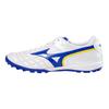 Mizuno Wave Cup TF Anti-Slip Wear-resistant Wrap Shock Absorption Soccer Shoes Men Soccer Shoes White Blue P1GD191919