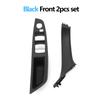 LHD Car Interior Armrest Door Handle Panel Inside Trim Cover Set For BMW 5 Series F10 F11 F18 520i 523i 525i 528i 535i