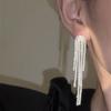 Jellyfish Tassel Earrings Fashion Design Cold Wind Stud Earrings Light Luxury Simple Versatile Earrings Niche High Sense
