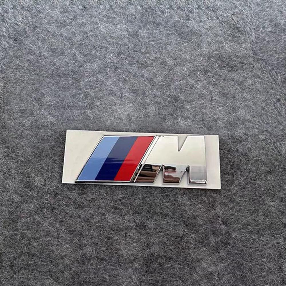 

3D ABS Логотип BMW M Наклейка на крило автомобіля Наклейка на задній багажник Для BMW E39 E46 E36 E90 G20 G30 E60 G22 F30 F20 X3 X5 X6 M Аксесуари 4.5x1.5cm срібний