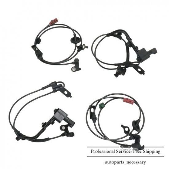 4X Front & Rear ABS Wheel Speed Sensor For Ford Fusion Mercury Milan Lincoln MKZ