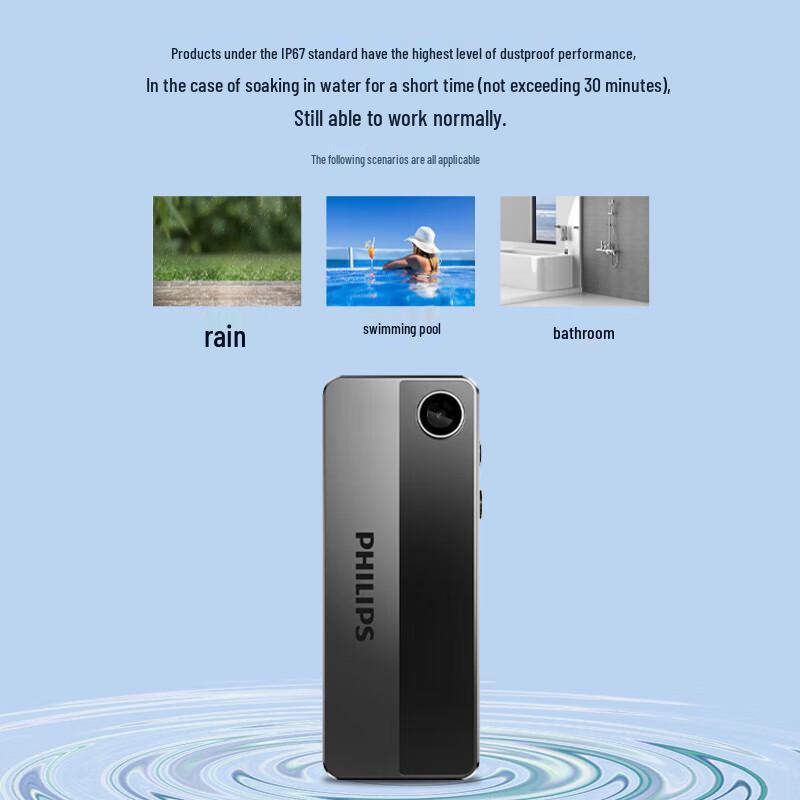 Philips VTR8001 Professional Voice & Video Recorder CN Plug (adapter Included)