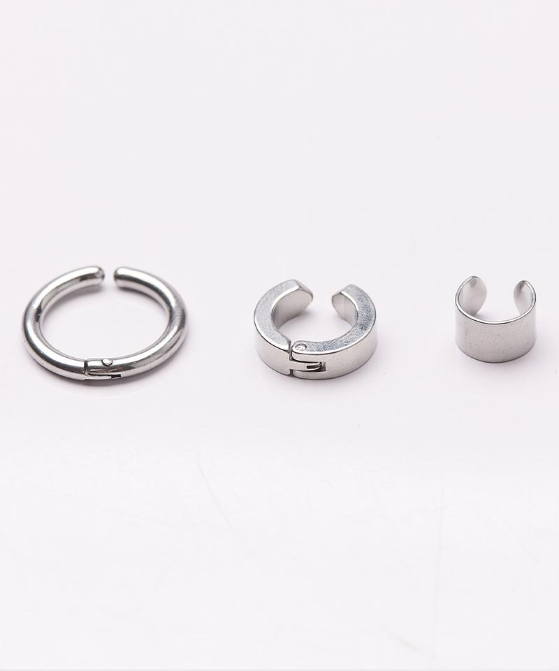 Artistwear [2Colors] Surgical Steel 3-Fold Ear Cuff