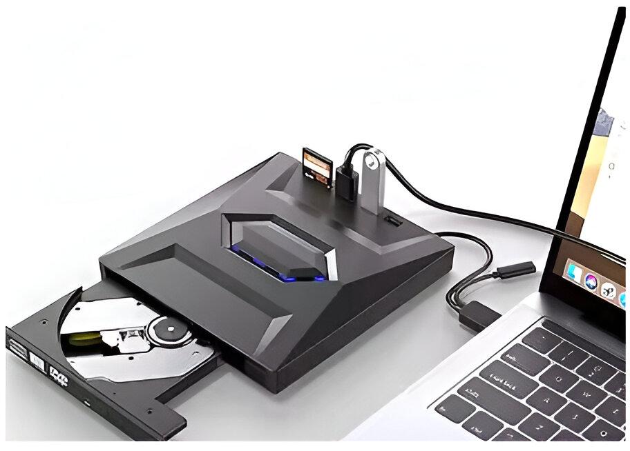 Externes CD DVD RW 5-in-1 USB 3.0 Optisches Laufwerk Typ CD