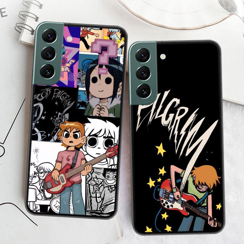 Scott Pilgrim Anime Phone Case For Samsung Galaxy S22 S25 Ultra S21 S10 Plus S26 Edge S20 S23 S24 FE Cover Silicone Soft TPU