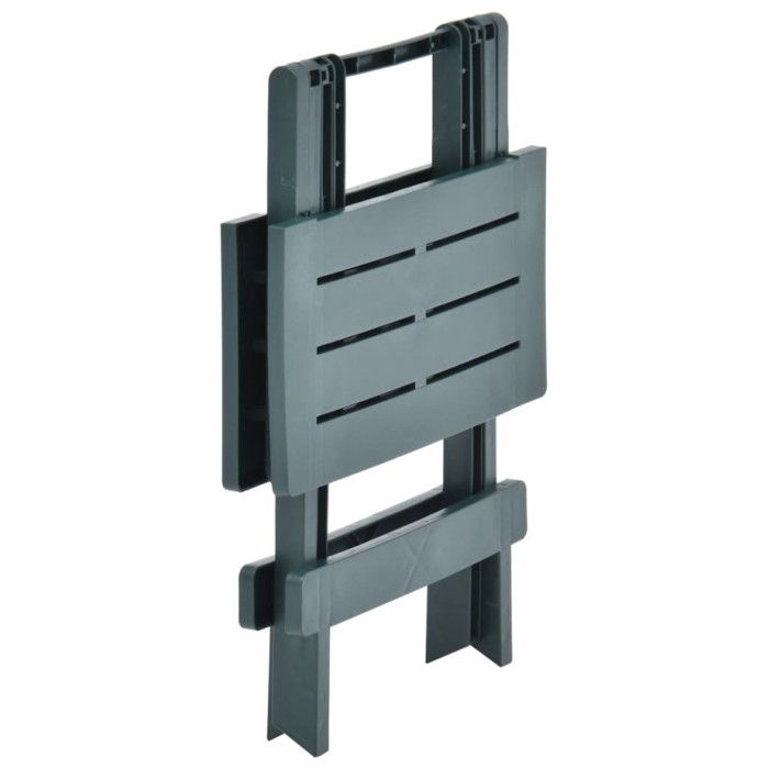 Table pliable de jardin - vidaXL - Vert - 45x43x50 cm - Design élégant - Pliable