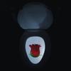 LED Toilet Night Light Motion Sensor Creative Backlit Projection Lamp Soft Multicolor Glow Home Bathroom Safety Accessory