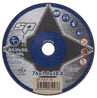SP Air Cutting Wheel X Thickness 1 X Hole 10 Mm (SP) (5 Pieces) 76 SP-7231-76