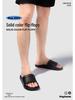 Women's Non-Slip Solid Color Bath Slippers