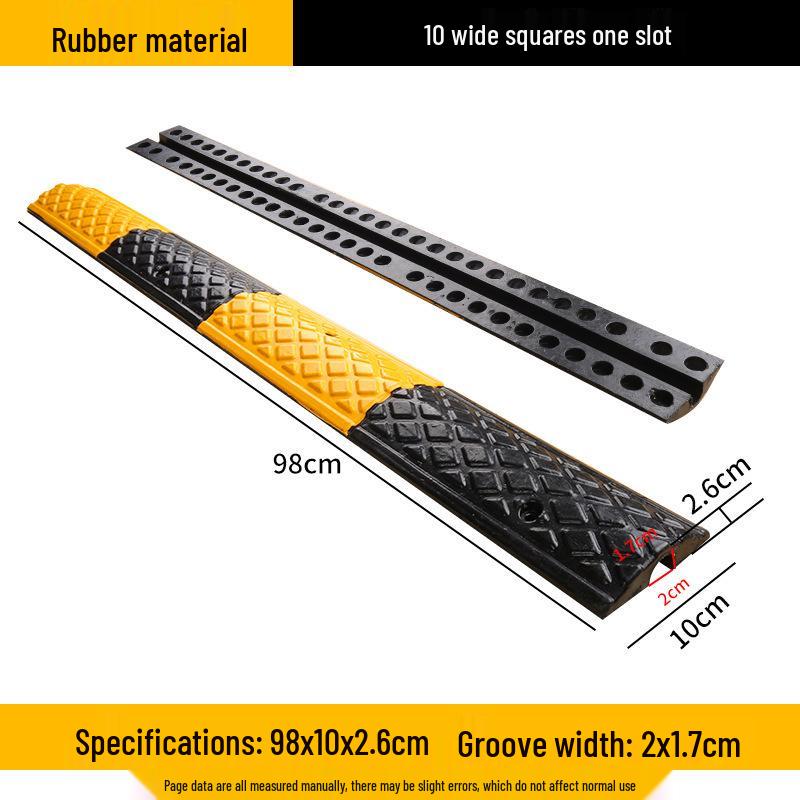 Cable Trunking Speed Bump Protection Board for Wire Crossing