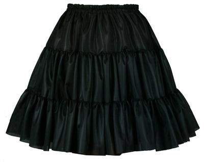 Atelier Fuku Frilled 50cm Black SB-50 Pannier, Long,