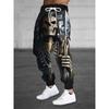 Men's Oversized Loose Sweatpants Autumn Comfortable Breathable Fashion Drawstring Pants Trendy Streetwear Drawstring Pants