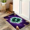 1PC Nebula Inspired Motif  Kitchen Rug Non-Slip Door Mat Pop Design Bathroom Rug Bath Mat Carpet for Home Sink Laundry Decor