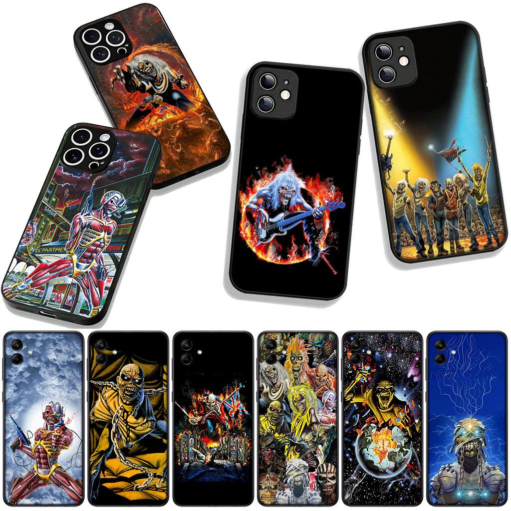 Cover for Xiaomi Redmi Note 15 11 9 10 Pro Plus A5 9A 9T 10A 10C 9C NFC 15C 8T Phone Case I-Irons M-Rocks M-Maidens