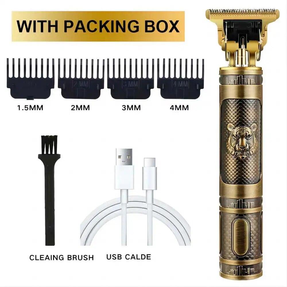 

Парикмахерская Главная Пластик Профессиональная гравировка Электрические машинки для стрижки волос Масляная головка Электрические машинки для стрижки волос Парикмахерские инструменты золотой