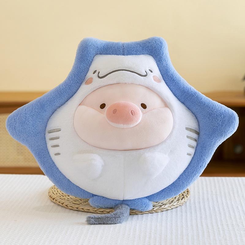 

Turned Mobulidae Lulu Pig Plush Toy Cute Girl Birthday Holiday Children Gift 50cm/19.69in