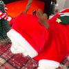 Pet Clothes Holiday Clothing Christmas Spot Christmas Tree Santa Elk Flannel Clothing Spot