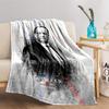 Republic France Portrait Art for All Seasons Blanket Lunch Break Throw Gift