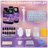 1:1 Epoxy Resin Kit Crystal Clear Epoxy Resin Kit No Yellowing No Bubble Art Resina Casting Resins for Art Crafts Jewelry Making