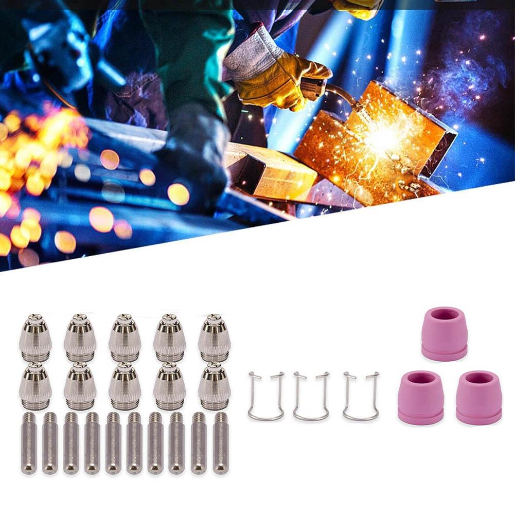For SG55 Plasma Torch Nozzle For Air Plasma Cutters Plasma Cutting Nozzle Easy Replacement Quick-swappable Components