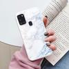 Case For Samsung Galaxy A21S Back Cover Protective Silicone Fundas Fashion Marble Stone Texture Coque For Samsung A21S Capa
