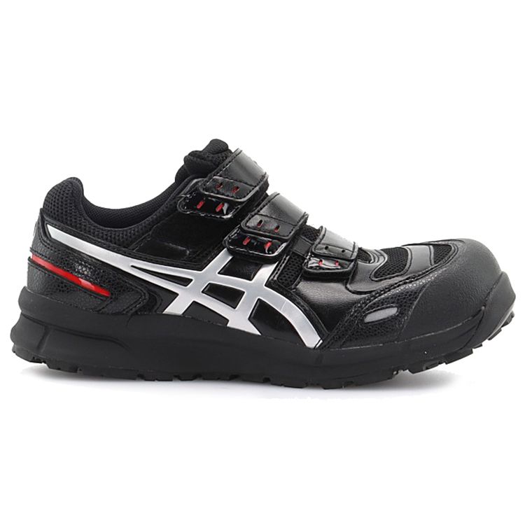 Asics Winjob Fabric Synthetic Leather Retro Versatile Low-Top Cycling Shoes Unisex Shoes Black White FCP102-9093